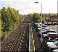 Railway south from Whitchurch (Shropshire) railway station