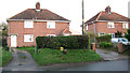 Houses at the foot of Hellington Hill