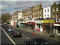 Shops, Sunday lunchtime, Camberwell Road, London