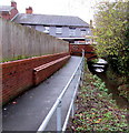 Brookside path to Victoria Road, Shifnal