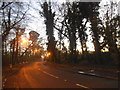 Sunset over Warren Lane, Stanmore