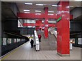 NZ2563 : Gateshead Metro Station (platform level) by Andrew Curtis