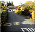 Access road to Welshpool Police Station