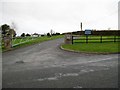 The main entrance of the Crossgar Golf Course