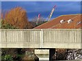 Footbridge & cranes, Jarrow