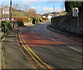 SO2118 : Start of the 20 zone, New Road, Crickhowell by Jaggery