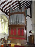SP4925 : St Mary, Upper Heyford: organ by Basher Eyre