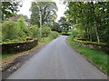 Road (B711) and Bridge at Howcleuchshiel