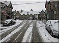 Snowy street scene, Pitlochry