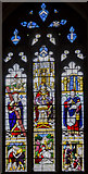 TA2609 : Stained glass window, St James' church, Grimsby by Julian P Guffogg