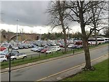SJ4065 : Chester: Little Roodee car park by Jonathan Hutchins