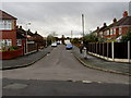 Eastern end of Meadow Road, Albrighton