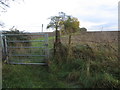SP9752 : Kissing gate on path between Tythe Farm & Moat Farm, Stevington by Colin Park