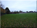 Looking across the grounds of Angmering School