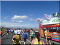 NZ3965 : Near the end of the Great North Run 2015 at The Leas, South Shields by Jeremy Bolwell
