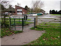 Kissing gate, Donington & Albrighton Local Nature Reserve