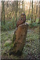 Owl sculpture, Kilmardinny Loch