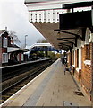 Platform 1 canopy, Albrighton railway station