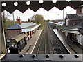 View southeast from Albrighton railway station footbridge