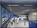 Bermondsey tube station - entrance (interior)