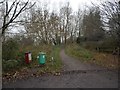 Path going across the River Mole, Fetcham