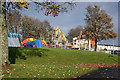 Demolition work at Langlee, Galashiels