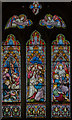 TF2569 : Stained glass window, St Mary's church, Horncastle by Julian P Guffogg