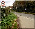 Two signs on a corner near Shifnal