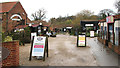 Entrance to Wroxham Barns