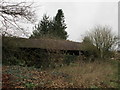 Barn with corrugated iron roof