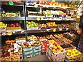 TQ2688 : Fruit display at the Rose Supermarket, Market Place by David Howard