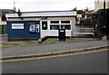 Bench outside Crickhowell Police Station