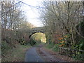 Bridge Carrying Hornthwaite Hill Road over The Trans Pennine Trail