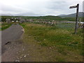 The start of the Old Manse Track near Balnakiel craft village