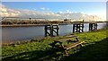 Elevated jetty at Derrythorpe