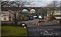 The viaduct at Frodsham Bridge     