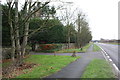 Entrance to Rye House, Besselsleigh Park from A420