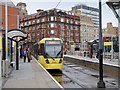 Metrolink Tram at Shudehill