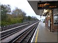 Rail tracks at Dollis Hill tube station