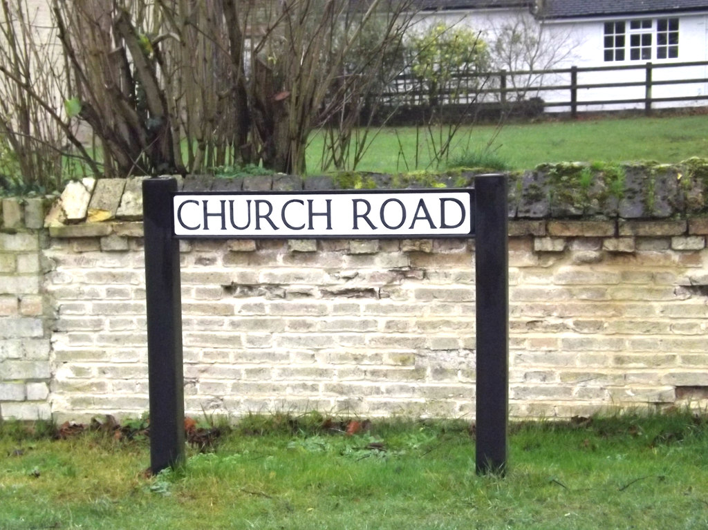 Church Road sign © Geographer :: Geograph Britain and Ireland