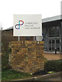 TL3656 : Cambridge Design Partnership sign by Geographer