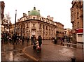 Rainy Saturday in Doncaster Town Centre