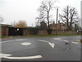 Roundabout on Coldharbour Lane, Thorpe