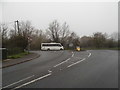 Ten Acre Lane at the junction of Thorpe Lea Road