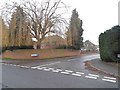 Stroude Road at the junction of Luddington Avenue