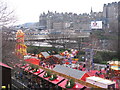 NT2573 : A view from East Princes Street Gardens by M J Richardson