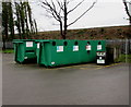 SO8005 : Recent addition to a recycling area, Stonehouse by Jaggery