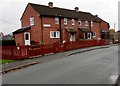 Maesawelon houses, Caersws