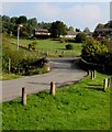 Road bridge over the Afon Lwyd near Forgeside