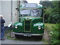 Old green bus at Cobham Bus Museum